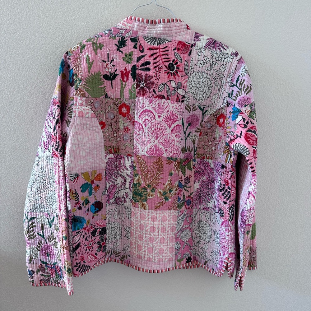 Reversible Quilted Patchwork Jacket - image 4